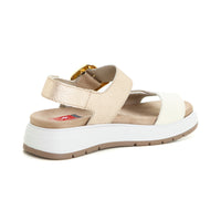 Fluchos F2166 Sandalia confort plana plantilla extraible Raw.