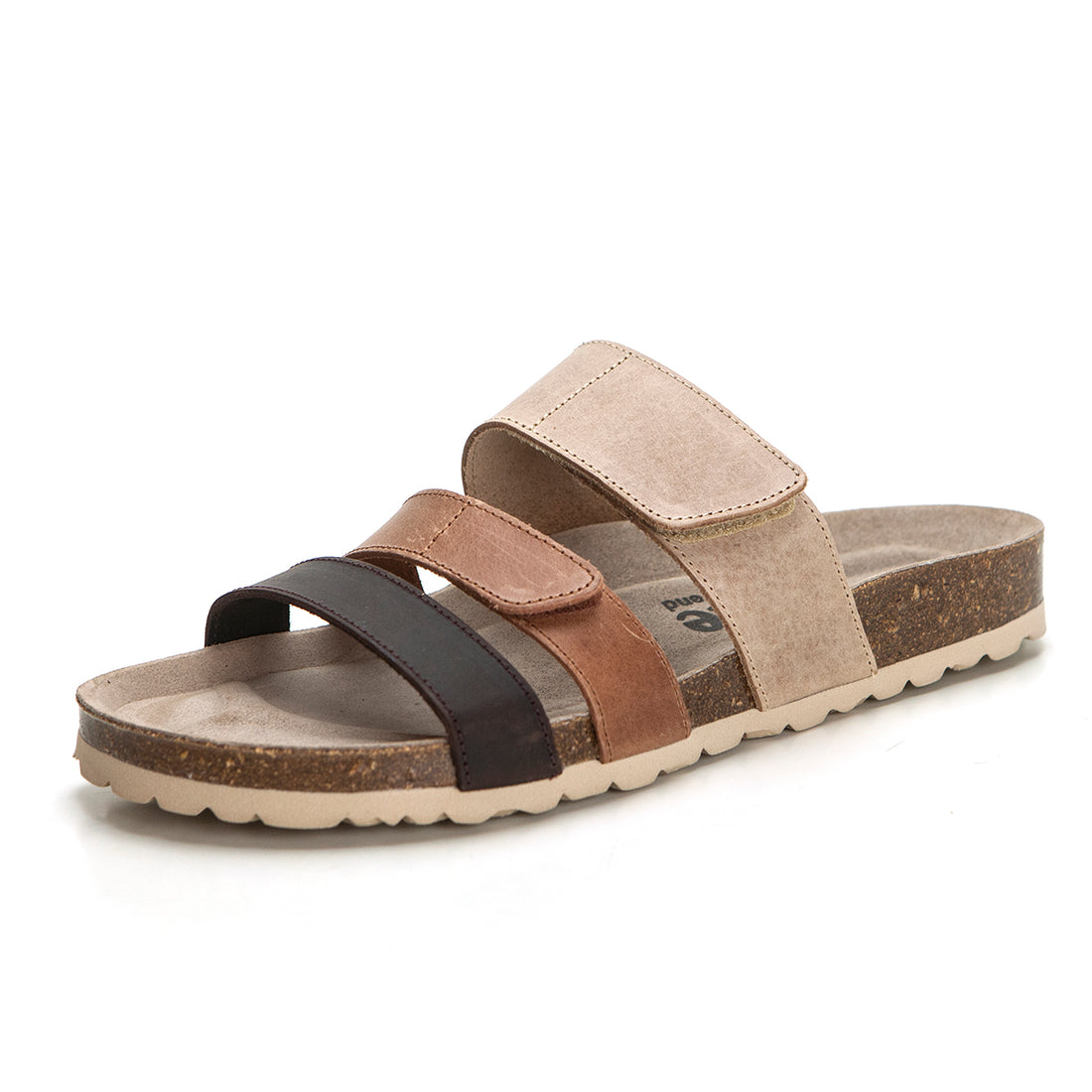 Veinte Fortuna Sandalia bio destalonada 3 velcros multicolor