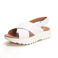 Clarks Wesley Dash Lite Sandalia confort plataforma hielo.