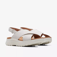 Clarks Wesley Dash Lite Sandalia confort plataforma hielo.