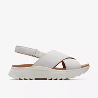 Clarks Wesley Dash Lite Sandalia confort plataforma hielo.