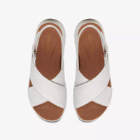 Clarks Wesley Dash Lite Sandalia confort plataforma hielo.