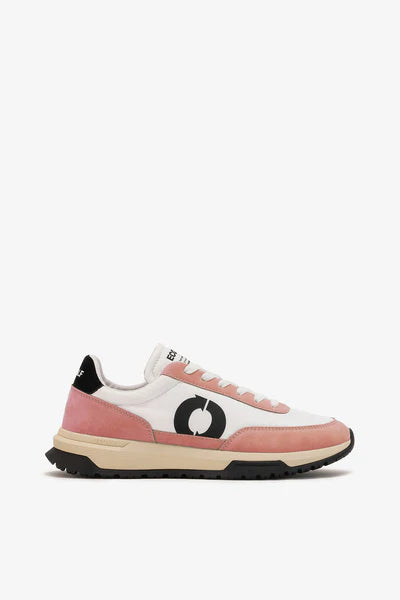 Ecoalf Ventura Zapatilla casual jogging blanco rosa