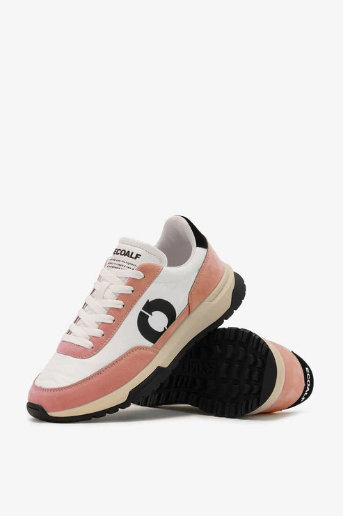 Ecoalf Ventura Zapatilla casual jogging blanco rosa
