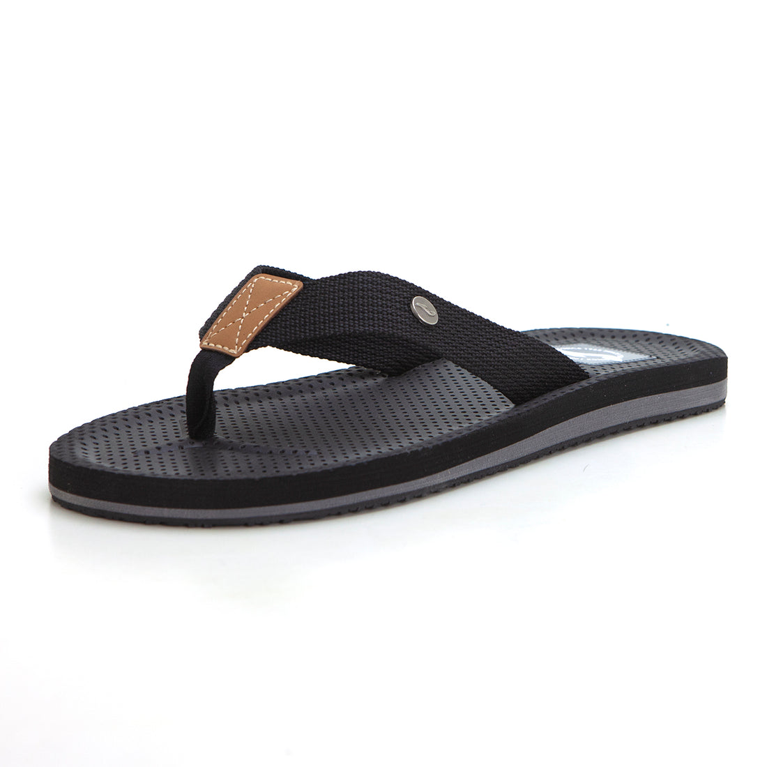 Joma Estambul Chancla de dedo hombre negro.