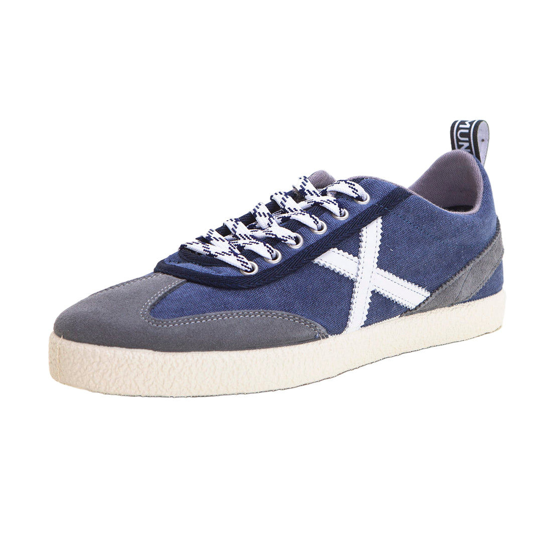 Munich Volata Zapatilla de lona casual azul.