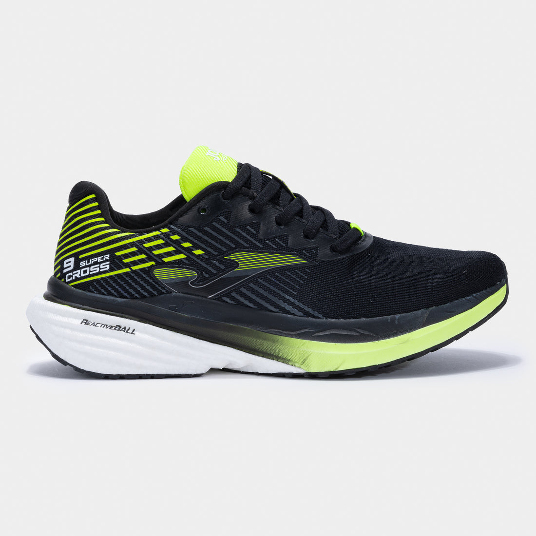 Joma Super Cross Zapatilla de running negro fluor.