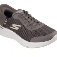 SKECHERS 216324 Deportiva Go Walk Slip-Ins marrón.