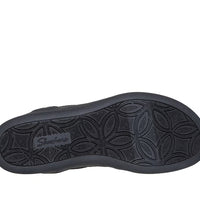 SKECHERS 163510 Sandalia de cuña Slip-Ins negro