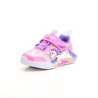 Skechers 302298L-N Zapatilla con luces unicornio rosa