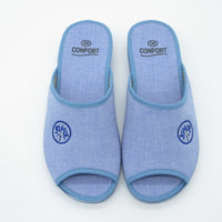 Calzamur 40086 Zapatilla de ir por casa mujer celeste.