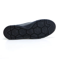 Pitillos 113 Zapato de hombre con velcro negro.
