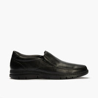 Pitillos 109 Zapato de hombre sin cordones negro.