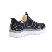 SKECHERS 150611 Deportiva Slip-Ins elásticos negro gris.