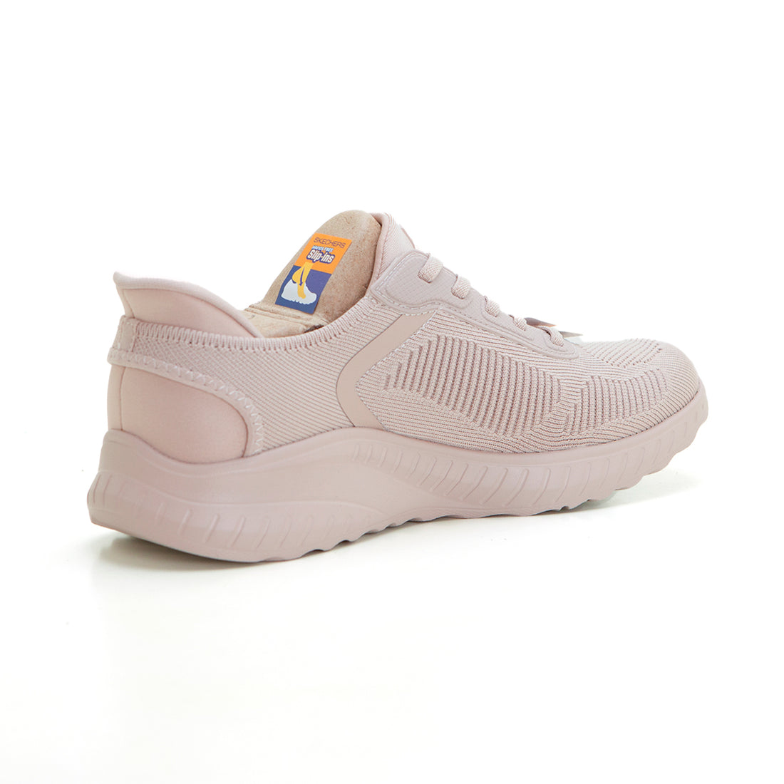 SKECHERS 117497 Deportiva Bobs con Slip-Ins natural