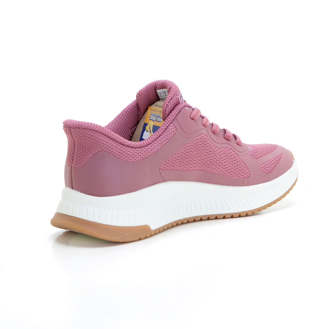 SKECHERS 117624 Deportiva Bobs con Slip-Ins rosa