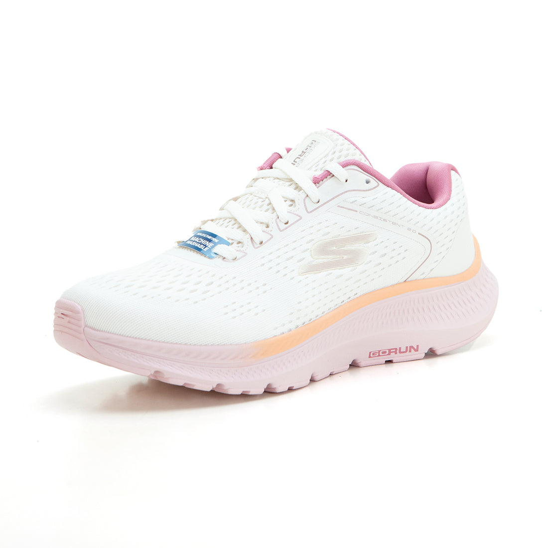 SKECHERS 128607 Deportiva Runing GoRun natural rosa