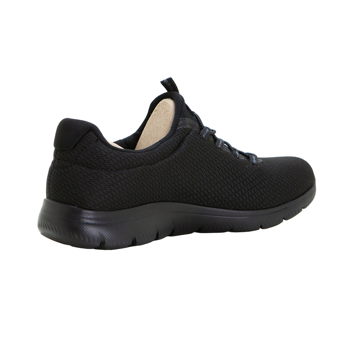 SKECHERS 150268 Deportiva elásticos negro.