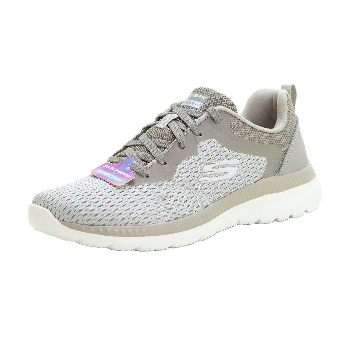 SKECHERS 12607 Deportiva memory taupe