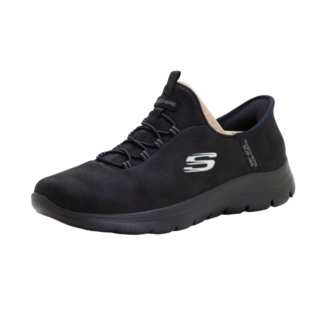 Skechers 150254 Deportivo Slip-Ins con elásticos negro