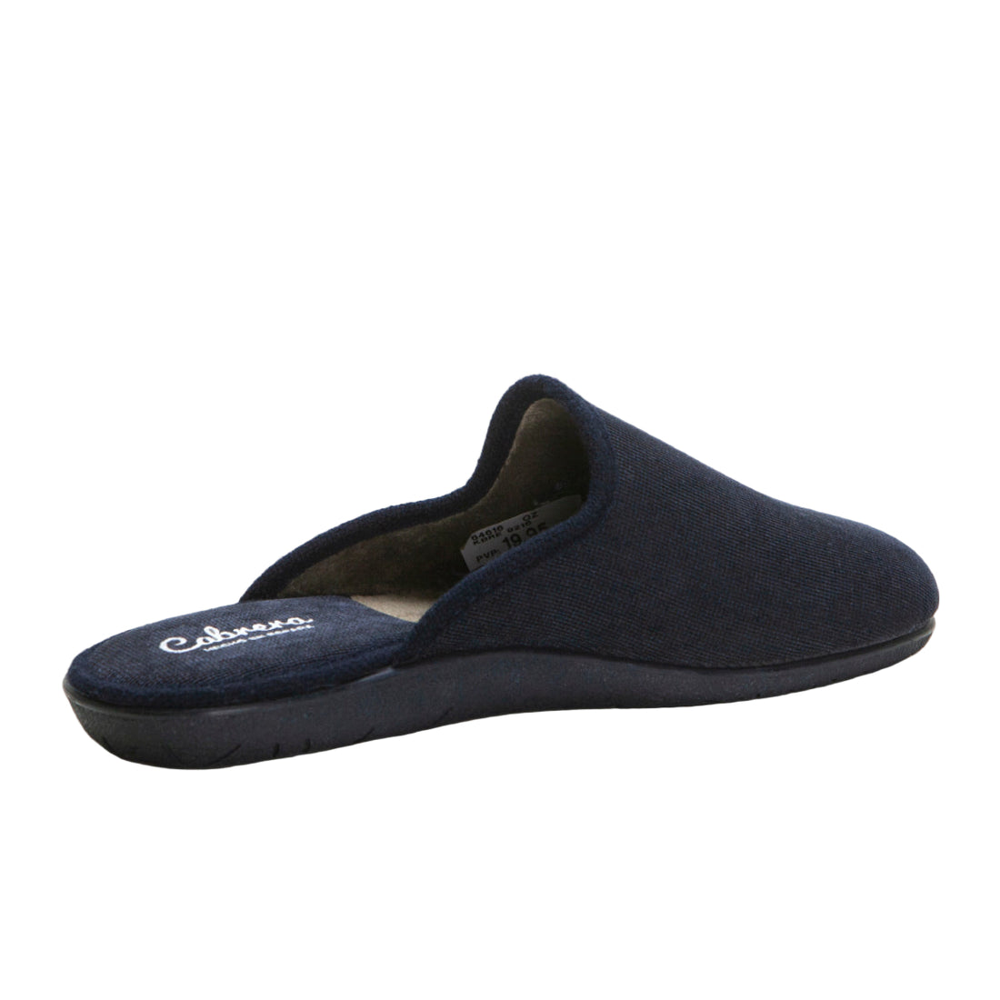 Cabrera 9216 Zapatilla de ir por casa hombre destalonada marino
