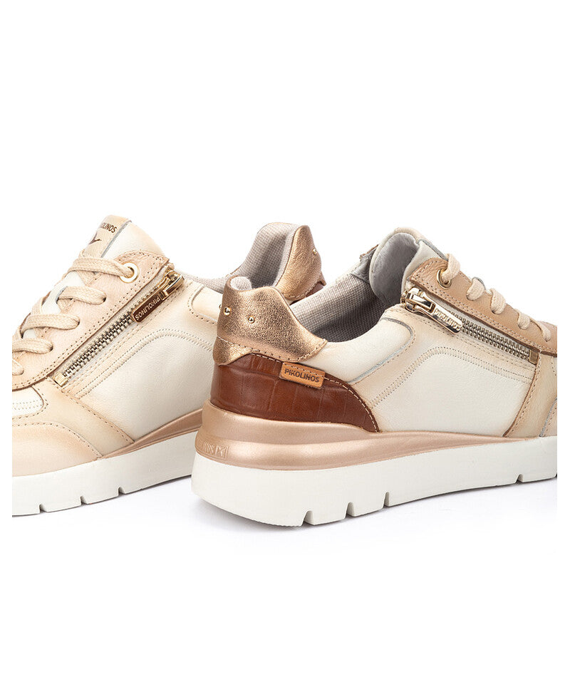 Pikolinos W4R-6524C2 Zapato casual con cremallera nata.