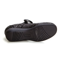 Doctor Cutillas 53580 Mercedes lycra adaptable reptil negro.