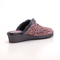 Garzón 1725.594 Zapatilla de estar por casa mujer con cuña multicolor.
