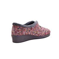 Garzón 1325.594 Zapatilla de estar por casa mujer con cuña cerrada multicolor.