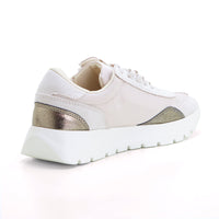 Eoligeros Demi deportivo ultraligero cremallera crema