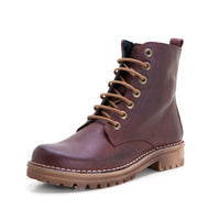 Chacal 7251 Bota militar mujer vino.