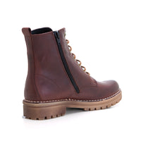 Chacal 7251 Bota militar mujer vino.