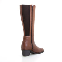 Treintas 1309 Bota con gemelo elástico cuero.