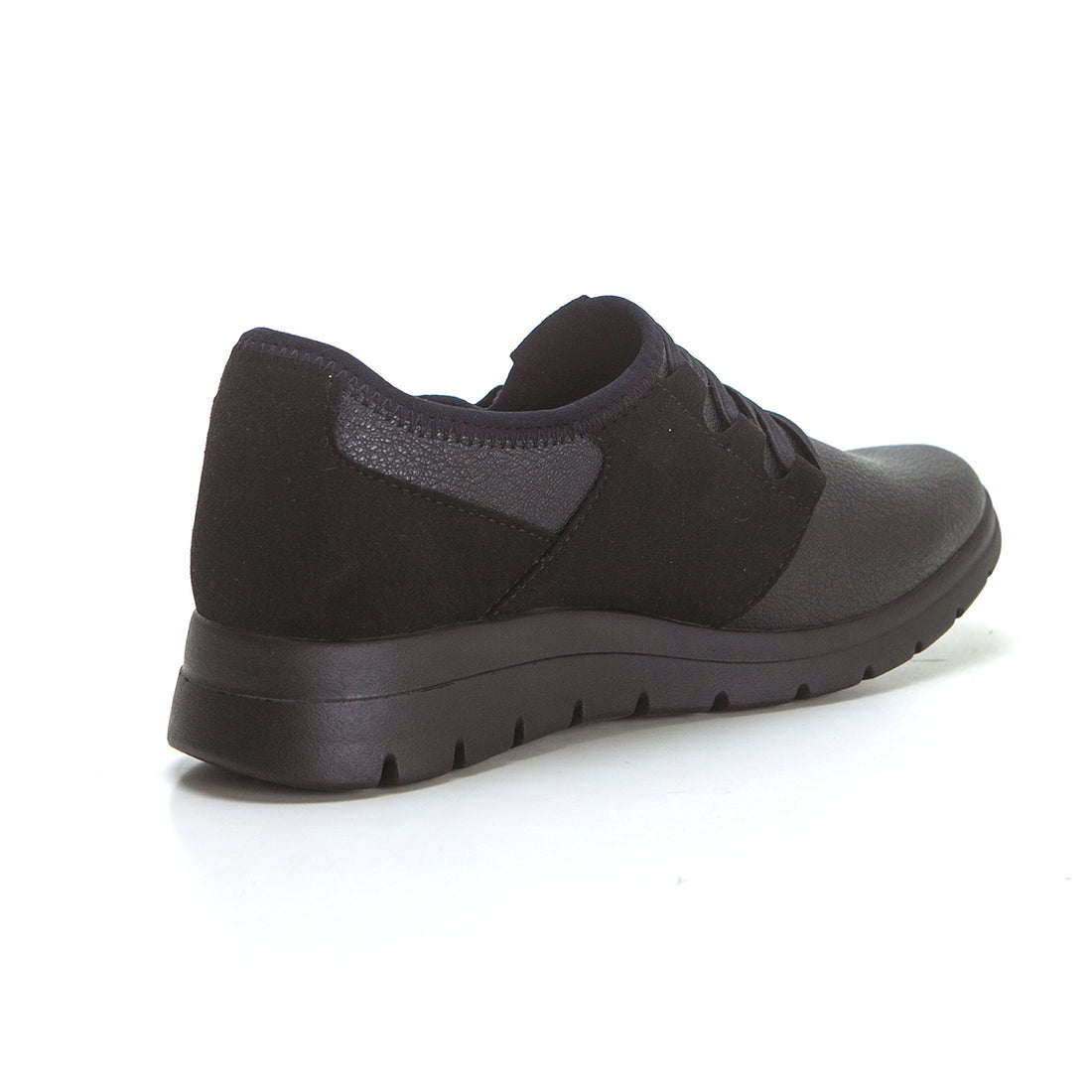 Fly Flot 27T18NX Zapato sport con cordones elásticos negro