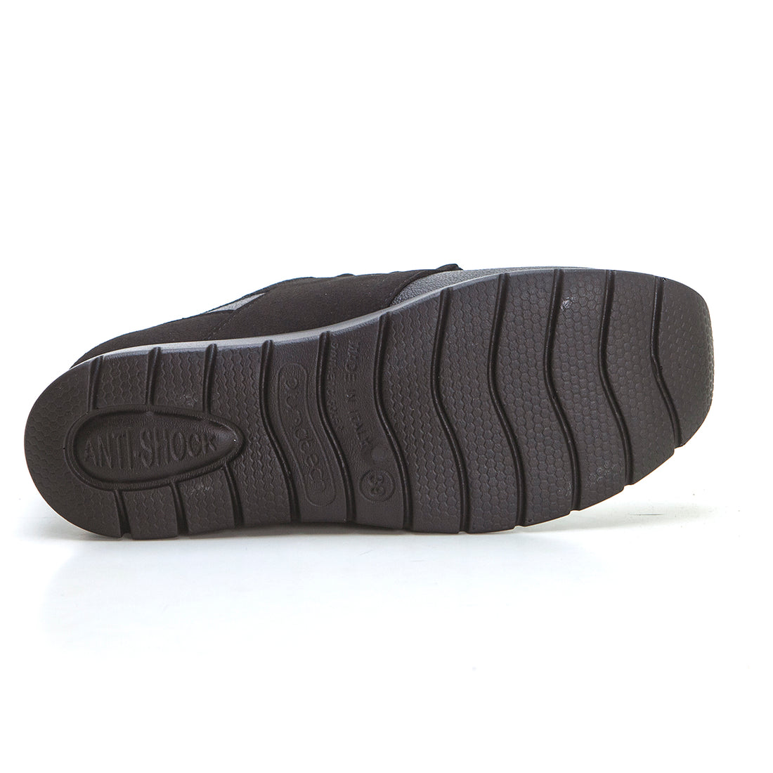 Fly Flot 27T18NX Zapato sport con cordones elásticos negro