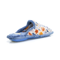 BioRelax 4538 Zapatilla de estar por casa hojas azafata.