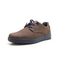 Pitillos 40261 Zapato hombre cordones elásticos marrón