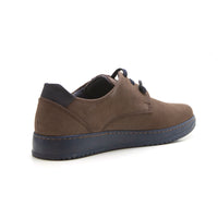 Pitillos 40261 Zapato hombre cordones elásticos marrón