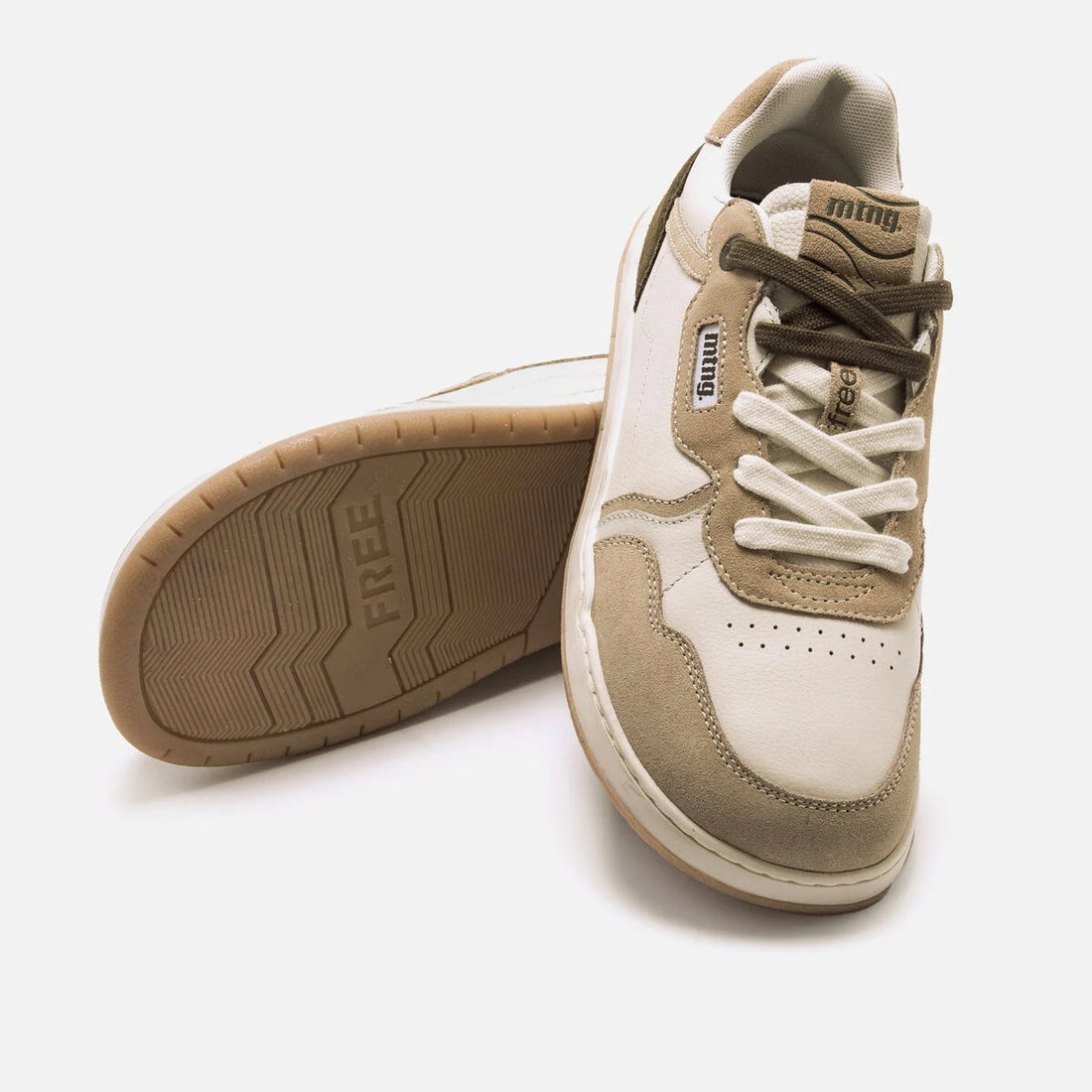 Mustang 84847 Deportiva Barefoot cuero beige