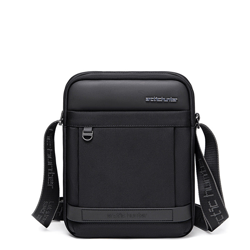 Artic Hunter K00162 Bandolera hombre cremalleras negro