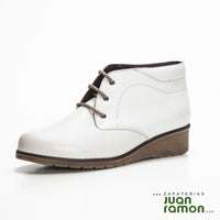 Tupie 70241 Botín liso cuña baja hielo