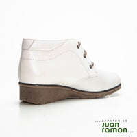 Tupie 70241 Botín liso cuña baja hielo