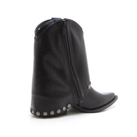 Isteria 592 Botín campero solapa intercambiable negro