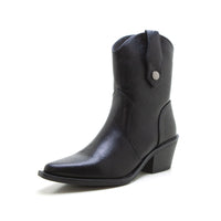 Isteria 592 Botín campero solapa intercambiable negro