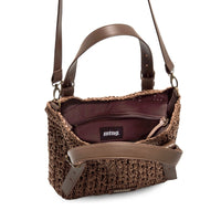 Mustang Hilo bolso moka rafia