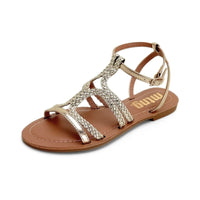 Mustang 56414 sandalia trenzada champagne