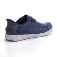 SKECHERS 210959 Zapatilla Wallaby Slip-Ins tejano