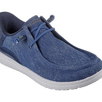 SKECHERS 210959 Zapatilla Wallaby Slip-Ins tejano