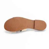 Fresia 584 Sandalia pala beige