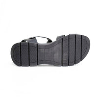 Fresia 520 sandalia negra plataforma